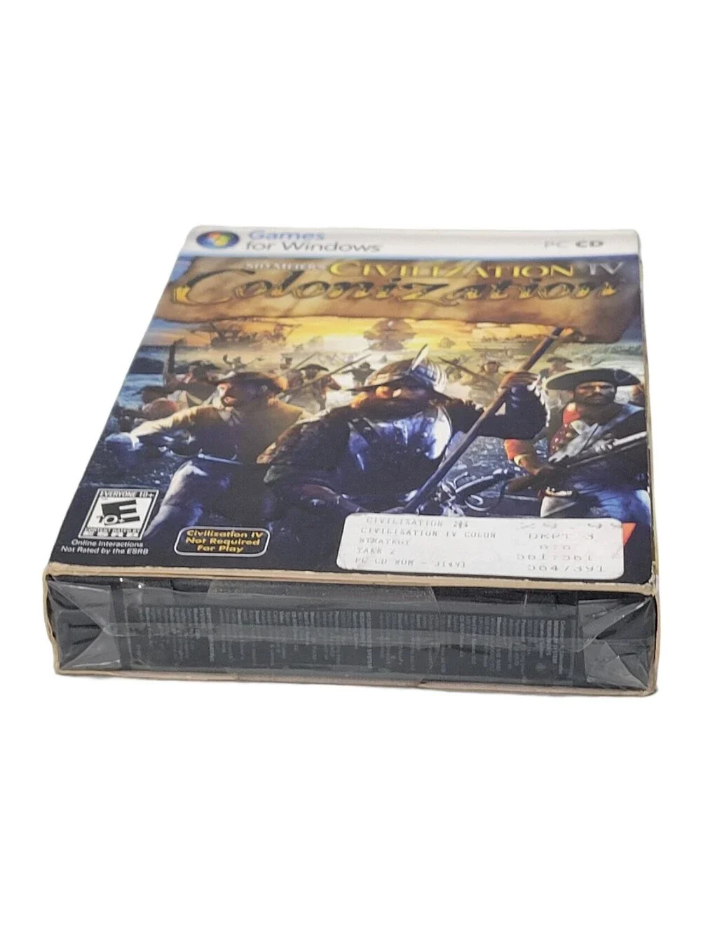 Did Meier’s Civilization IV Colonization Video Game Pc Cd-Rom New Sealed